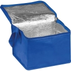 Torba termiczna non woven na 6 puszek 330 ml kolor niebieski (MAC6154204)
