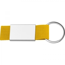 Brelok metalowy kolor żółty (MAC9095708)