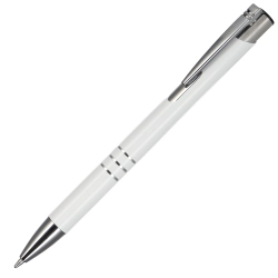 Długopis metalowy kolor biały (MAC1333906)