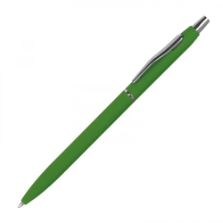 Długopis metalowy soft touch kolor zielony (MAC1071509)