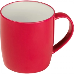 Kubek ceramiczny 300 ml kolor czerwony (MAC8870405)