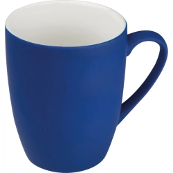 Kubek ceramiczny soft touch 300 ml kolor niebieski (MAC8065504)