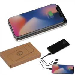 Power bank 8000 mAh indukcyjny kolor czarny (MAC3082303)