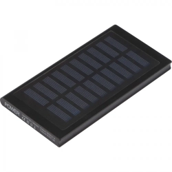 Power bank 8000 mAh solarny kolor czarny (MAC3082403)