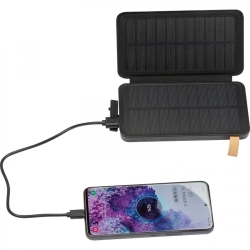 Power bank 8000 mAh solarny kolor czarny (MAC3365703)