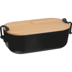 Pudełko na lunch 750 ml kolor czarny (MAC8536303)