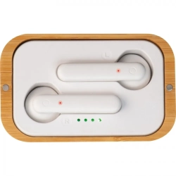 Słuchawki douszne bluetooth kolor beżowy (MAC3257913)