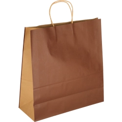 Torba papierowa duża 120 g/m2 kolor brązowy (MAC6181701)
