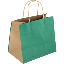 Torba papierowa mała 120 g/m2 kolor zielony (MAC6181809)