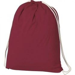 Worek bawełniany 140g/m2 kolor bordowy (MAC6002402)