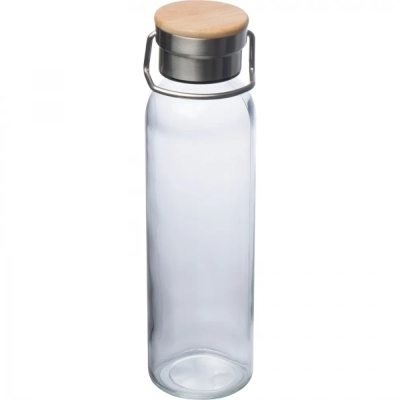 Butelka szklana z pokrowcem 600 ml kolor pomarańczowy (MAC6318110)