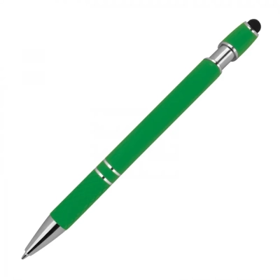 Długopis aluminiowy touch pen kolor zielony (MAC1368909)