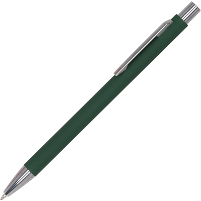 Długopis metalowy soft touch kolor ciemnozielony (MAC1368099)