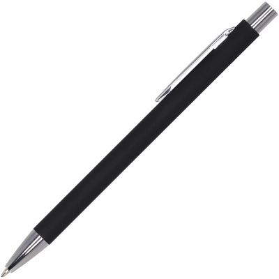 Długopis metalowy soft touch kolor czarny (MAC1368003)