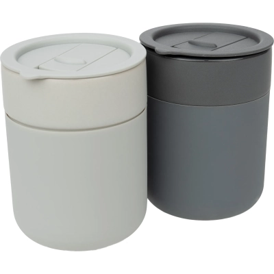 Kubek ceramiczny 340 ml kolor ciemnoszary (MAC8467677)
