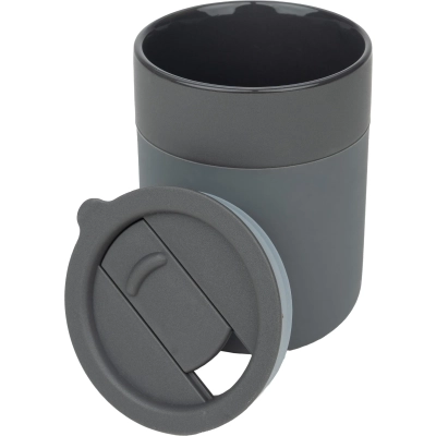 Kubek ceramiczny 340 ml kolor ciemnoszary (MAC8467677)