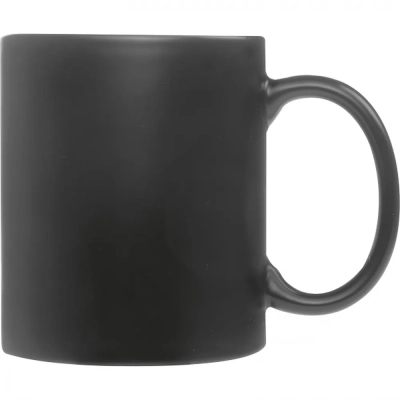 Kubek ceramiczny do sublimacji zmieniający kolor 300 ml kolor czarny (MAC8343803)