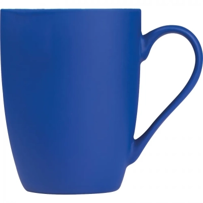 Kubek ceramiczny soft touch 300 ml kolor niebieski (MAC8065504)