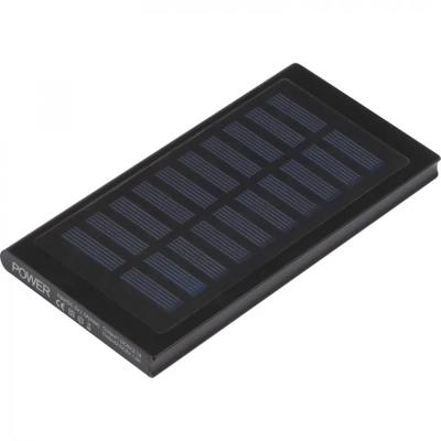 Power bank 8000 mAh solarny kolor czarny (MAC3082403)