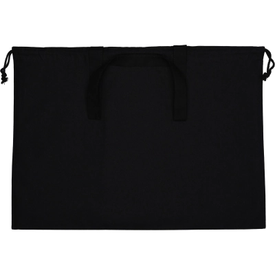 Torba bawełniana z długimi uszami 180 g/m2 kolor czarny (MAC6622103)