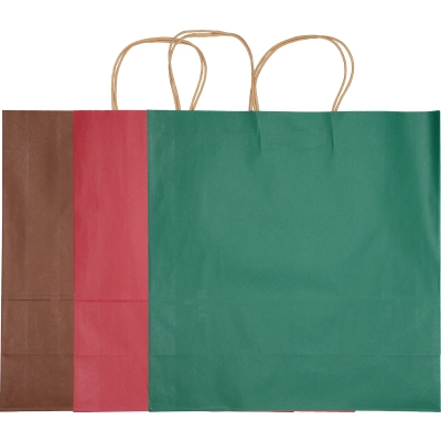 Torba papierowa duża 120 g/m2 kolor brązowy (MAC6181701)