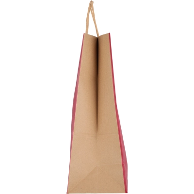 Torba papierowa duża 120 g/m2 kolor bordowy (MAC6181702)