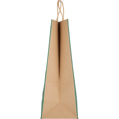 Torba papierowa duża 120 g/m2 kolor zielony (MAC6181709)