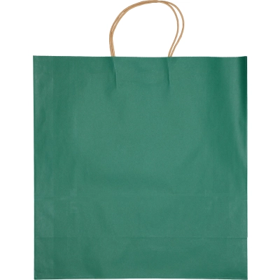 Torba papierowa duża 120 g/m2 kolor zielony (MAC6181709)