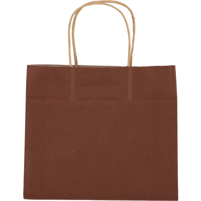 Torba papierowa mała 120 g/m2 kolor brązowy (MAC6181801)