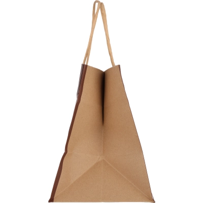 Torba papierowa mała 120 g/m2 kolor brązowy (MAC6181801)