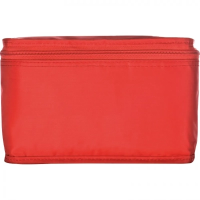 Torba termiczna na 6 puszek 330 ml kolor czerwony (MAC6700405)