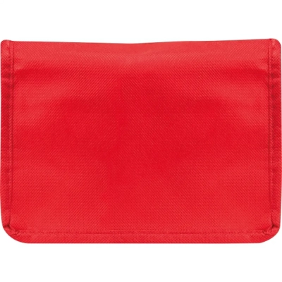Torba termiczna non woven na 6 puszek 330 ml kolor czerwony (MAC6154205)