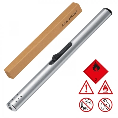 Zapalarka metalowa kolor szary (MAC8601607)