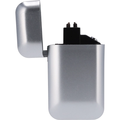 Zapalniczka z ładowaniem USB kolor srebrny (MAC9097697)