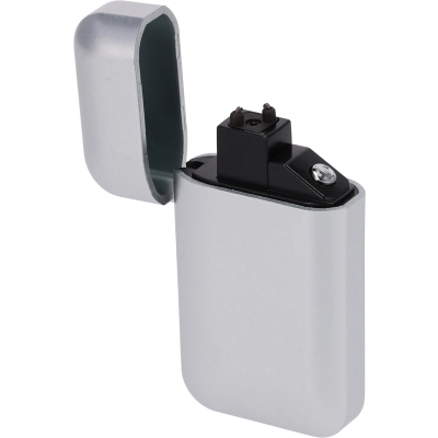 Zapalniczka z ładowaniem USB kolor srebrny (MAC9097697)