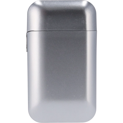 Zapalniczka z ładowaniem USB kolor srebrny (MAC9097697)