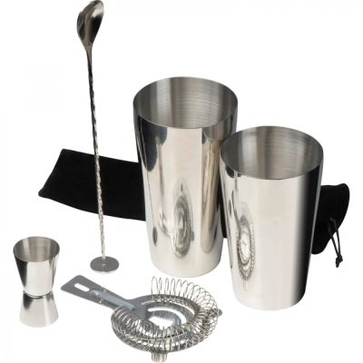 Zestaw barmański 750 ml i 30 ml kolor szary (MAC8316007)