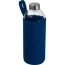 Butelka szklana z pokrowcem 1000 ml kolor granatowy (MAC6242744)