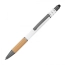 Długopis aluminiowy antystres touch pen kolor biały (MAC1387606)