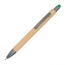 Długopis drewniany touch pen kolor zielony (MAC1219409)