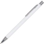 Długopis metalowy soft touch kolor biały (MAC1368006)