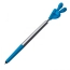 Długopis plastikowy touch pen Smile Hand CrisMa kolor turkusowy (MAC1341514)