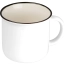 Kubek ceramiczny 350 ml kolor biały (MAC8084306)