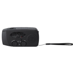 Multifunction Emergency Radio BLACK