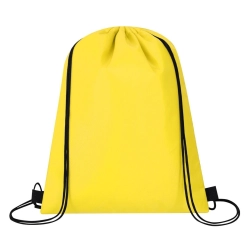 Drawstring Cool Bag YELLOW