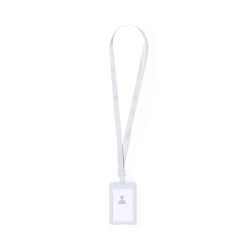 Id Badge Lanyard WHITE