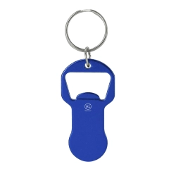 Opener Keyring Coin BLUE