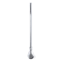 Straw Drink Stirrer SILVER