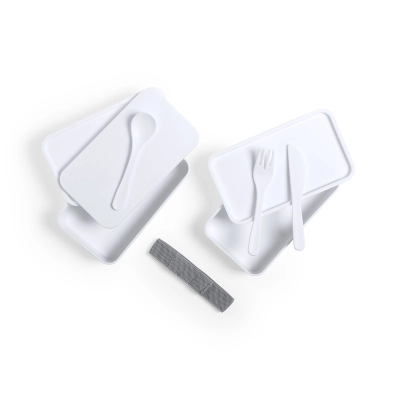 Antibacterial Lunch Box WHITE
