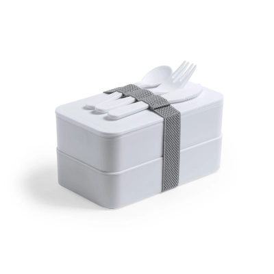 Antibacterial Lunch Box WHITE